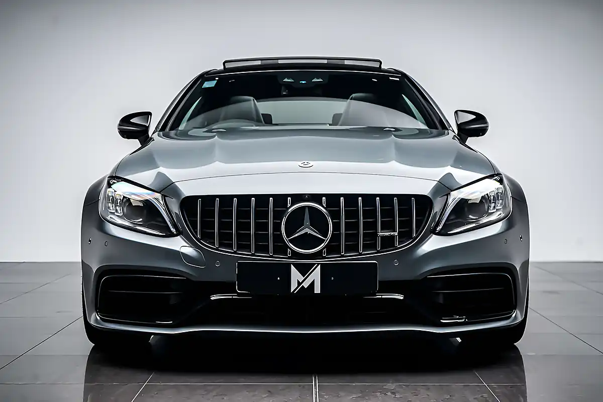 Used 2023 Mercedes C63 Night Edition Premium Plus Selenite Grey - Interior and Exterior details 2
