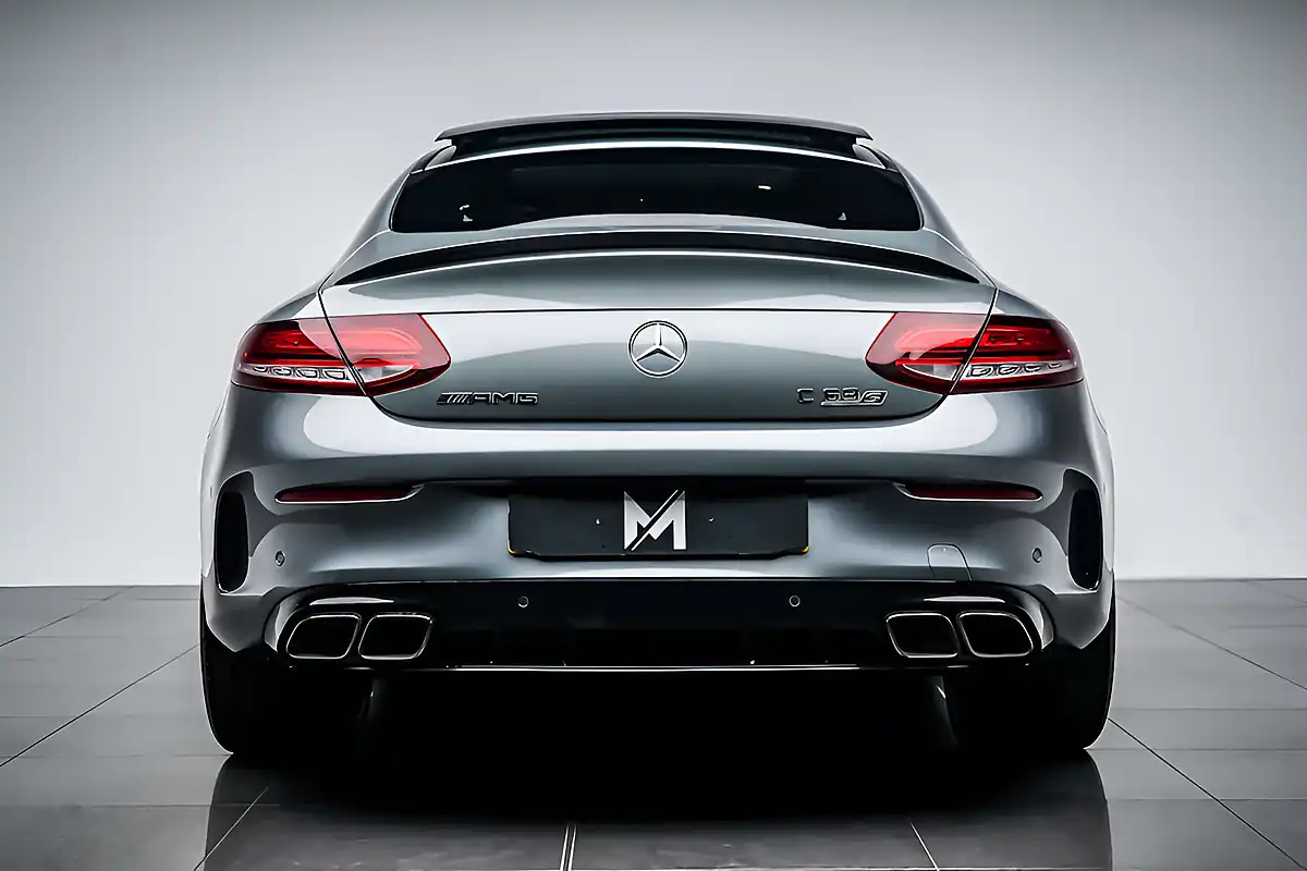 Used 2023 Mercedes C63 Night Edition Premium Plus Selenite Grey - Interior and Exterior details 3