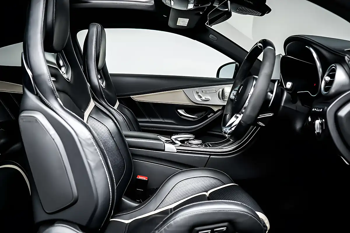 Used 2023 Mercedes C63 Night Edition Premium Plus Selenite Grey - Interior and Exterior details 5