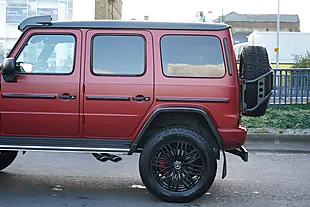 Used 2023 Mercedes G Class Carbon Edition Hyacinth Red Magno - Interior and Exterior details 10