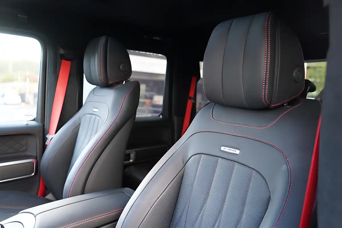 Used 2023 Mercedes G Class Carbon Edition Hyacinth Red Magno - Interior and Exterior details 14