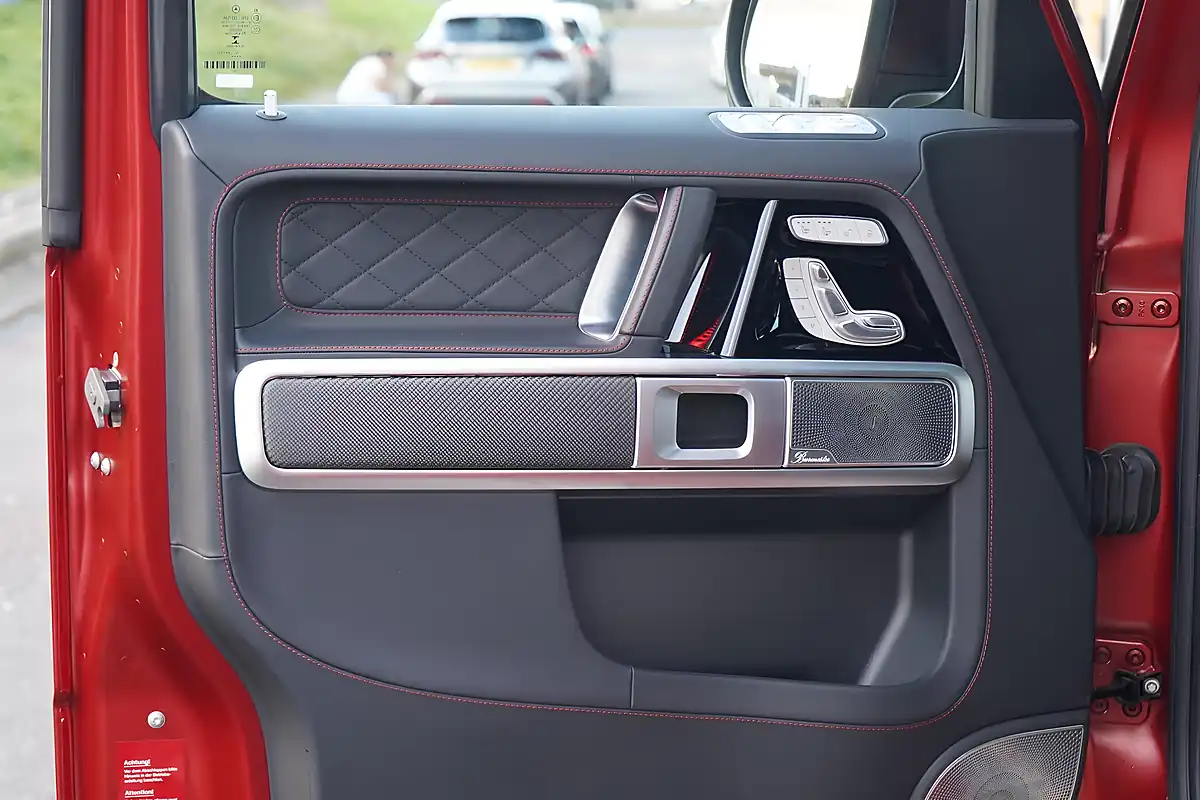Used 2023 Mercedes G Class Carbon Edition Hyacinth Red Magno - Interior and Exterior details 15