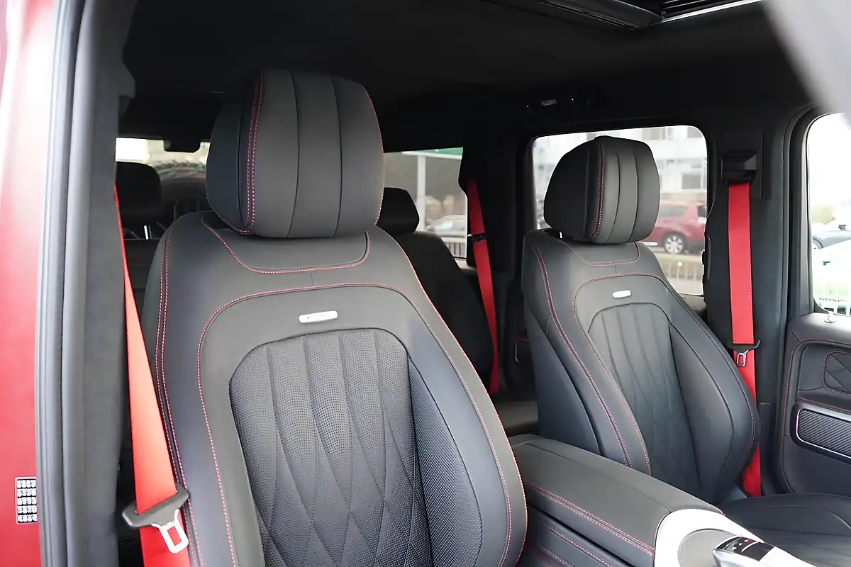 Used 2023 Mercedes G Class Carbon Edition Hyacinth Red Magno - Interior and Exterior details 16