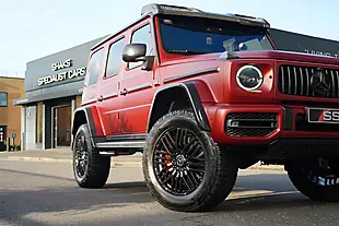 Used 2023 Mercedes G Class Carbon Edition Hyacinth Red Magno - Interior and Exterior details 19