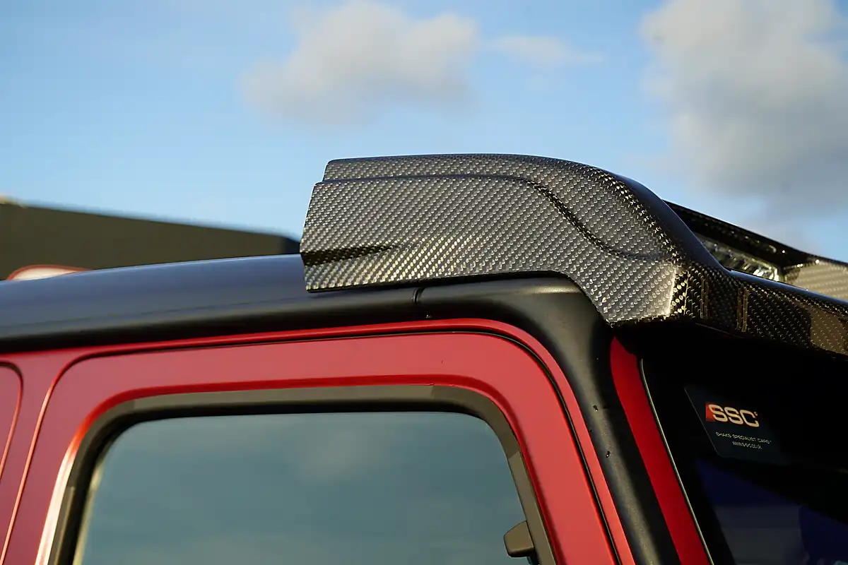 Used 2023 Mercedes G Class Carbon Edition Hyacinth Red Magno - Interior and Exterior details 20