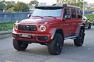 Used 2023 Mercedes G Class Carbon Edition Hyacinth Red Magno - Interior and Exterior details 7