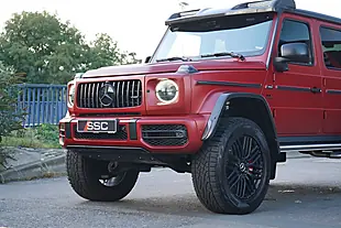 Used 2023 Mercedes G Class Carbon Edition Hyacinth Red Magno - Interior and Exterior details 8