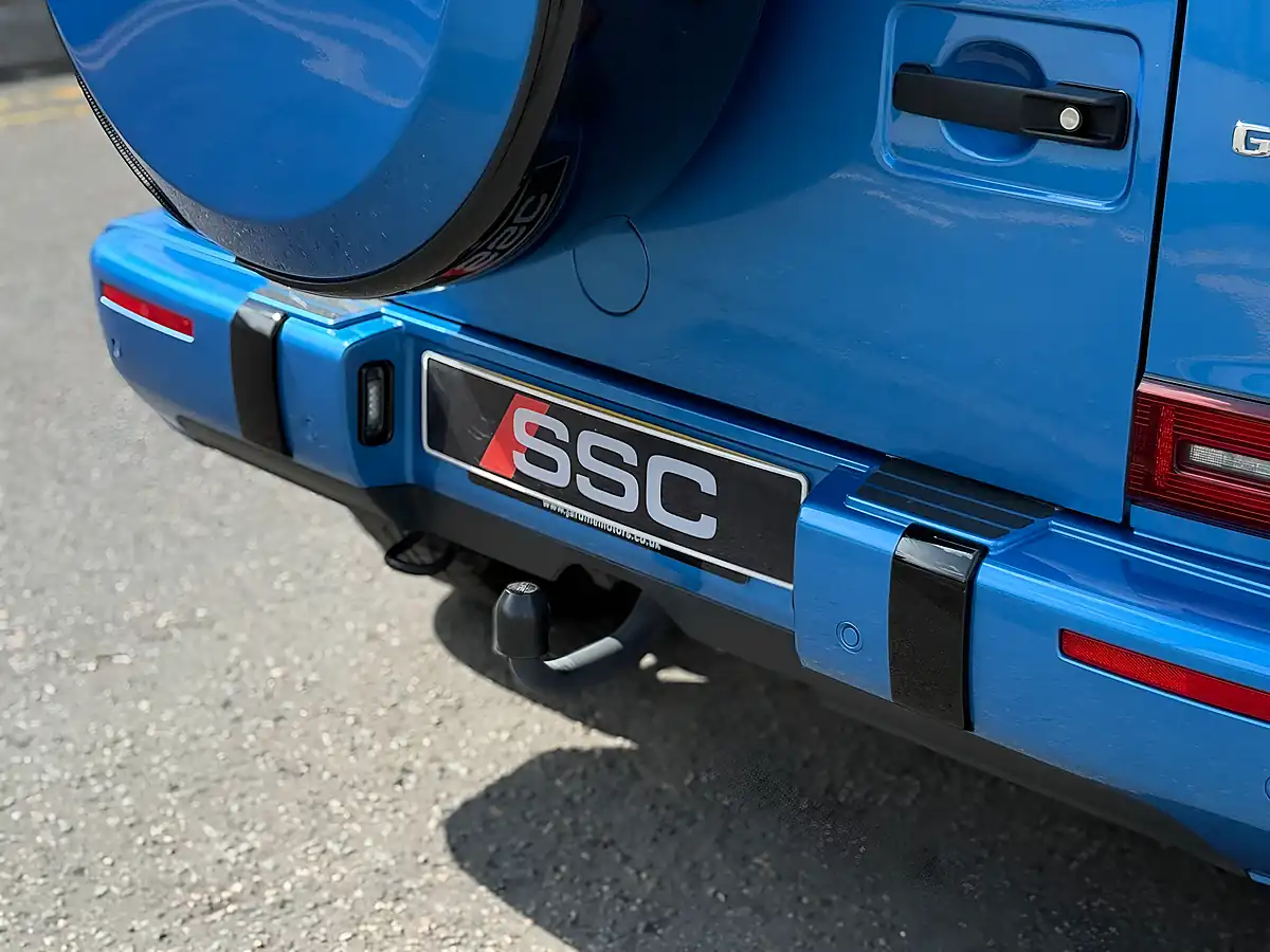 Used 2023 Mercedes G Class G63 AMG Blue - Interior and Exterior details 10