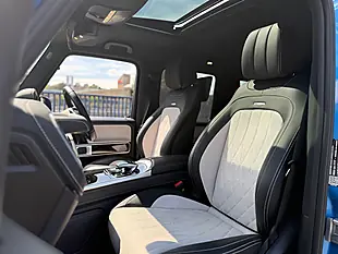 Used 2023 Mercedes G Class G63 AMG Blue - Interior and Exterior details 12