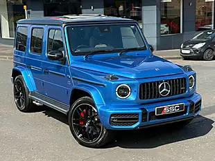 Used 2023 Mercedes G Class G63 AMG Blue - Interior and Exterior details 20