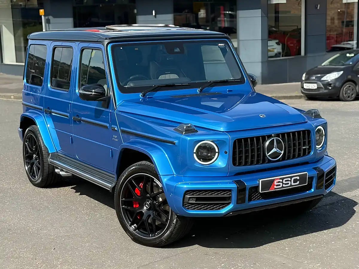 Used 2023 Mercedes G Class G63 AMG Blue - Interior and Exterior details 20