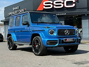 Used 2023 Mercedes G Class G63 AMG Blue - Interior and Exterior details 4