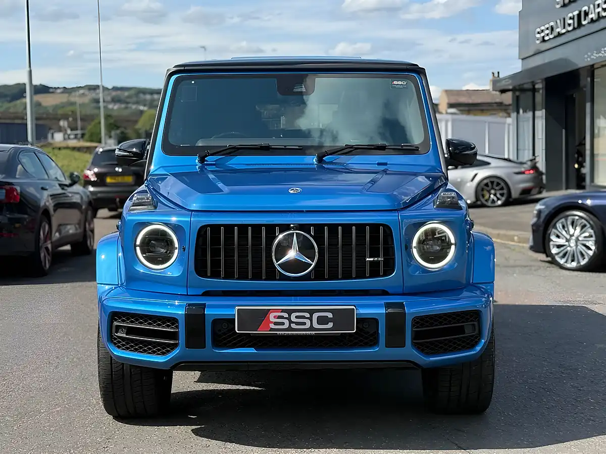 Used 2023 Mercedes G Class G63 AMG Blue - Interior and Exterior details 5