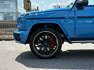 Used 2023 Mercedes G Class G63 AMG Blue - Interior and Exterior details 7
