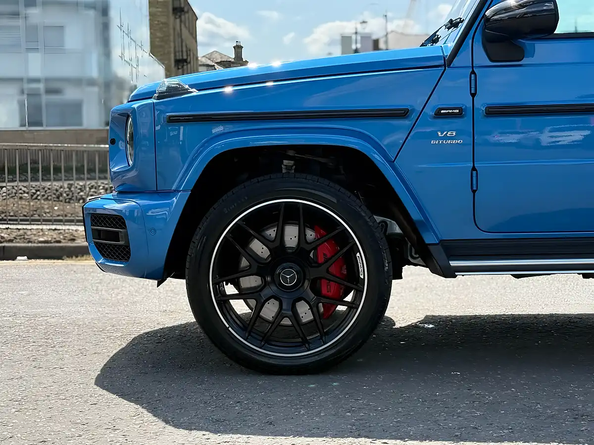 Used 2023 Mercedes G Class G63 AMG Blue - Interior and Exterior details 7