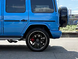 Used 2023 Mercedes G Class G63 AMG Blue - Interior and Exterior details 8