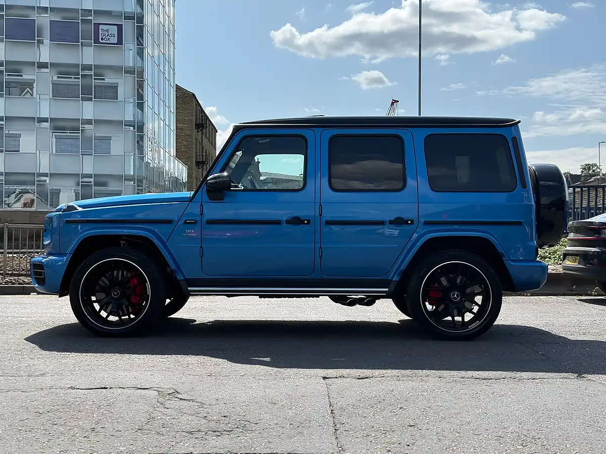 Used 2023 Mercedes G Class G63 AMG Blue - Interior and Exterior details 9