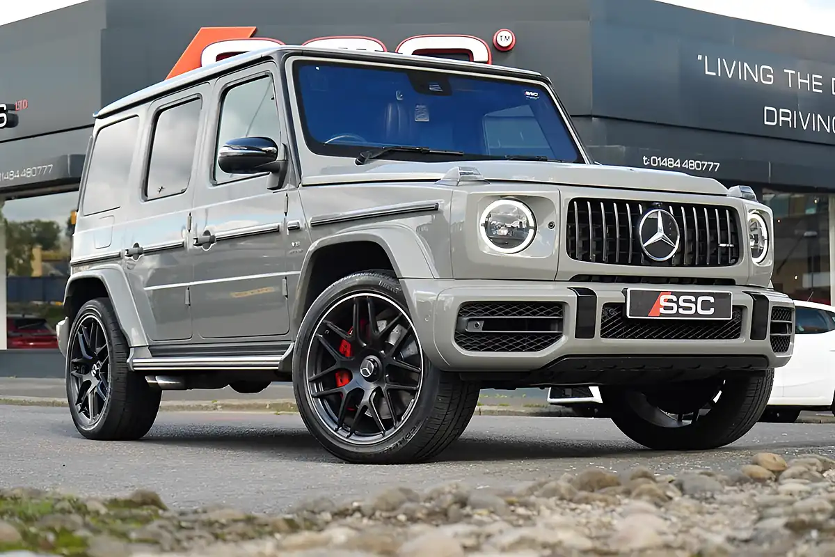 Used 2023 Mercedes G Class G63 AMG Grey - Front View