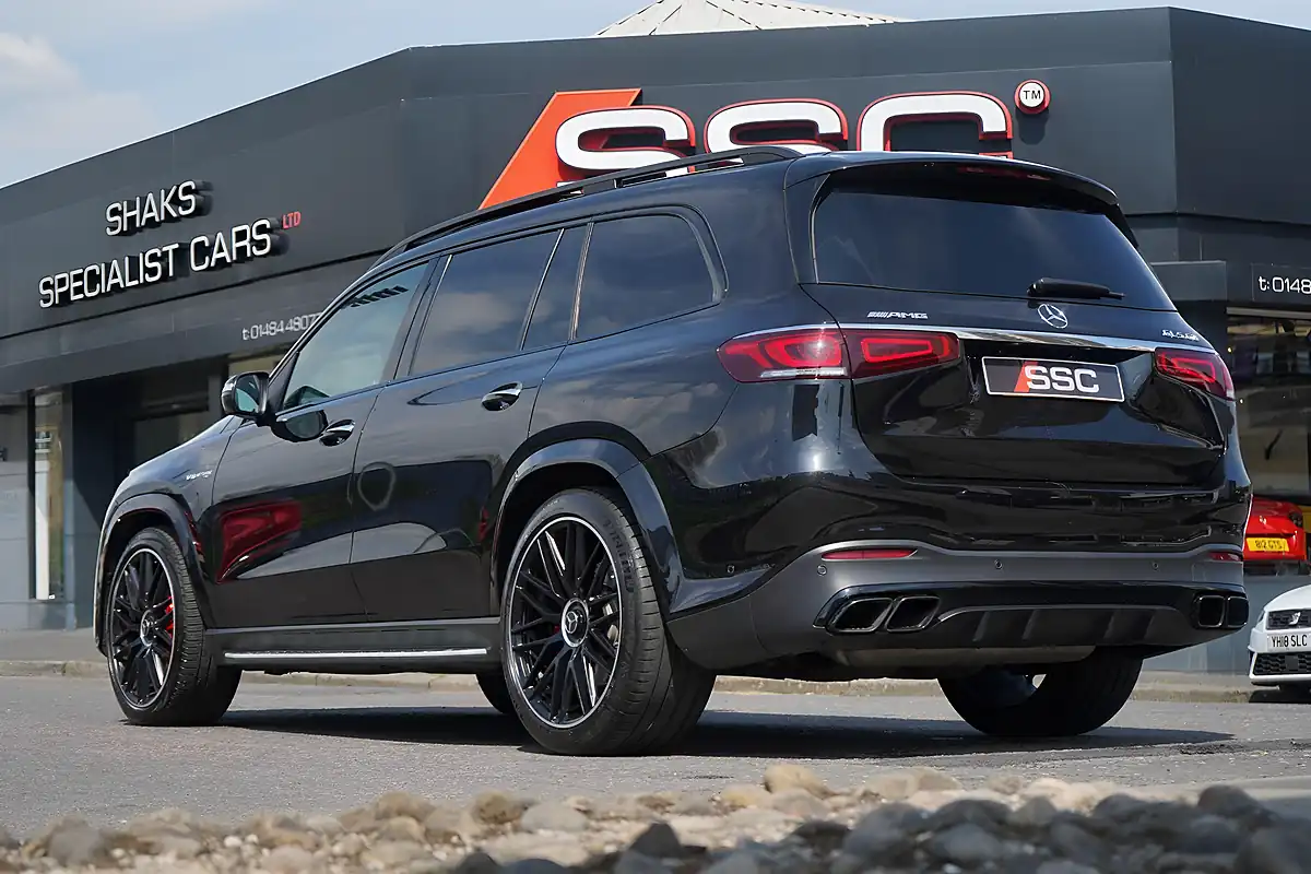Used 2023 Mercedes GLS63 Night Edition Executive Black - Interior and Exterior details 2