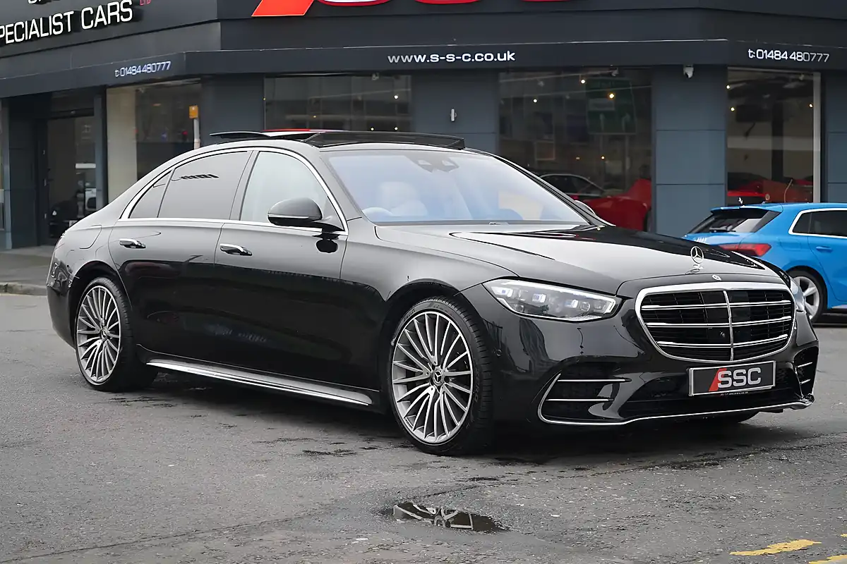 Used 2023 Mercedes S350 AMG Line (premium Plus, Executive) Black - Interior and Exterior details 4