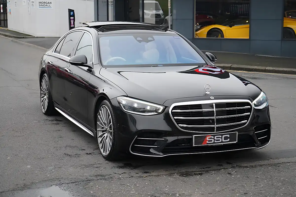 Used 2023 Mercedes S350 AMG Line (premium Plus, Executive) Black - Interior and Exterior details 5