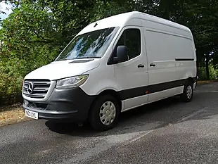 Used 2023 Mercedes Sprinter Premium Arctic White - Interior and Exterior details 2