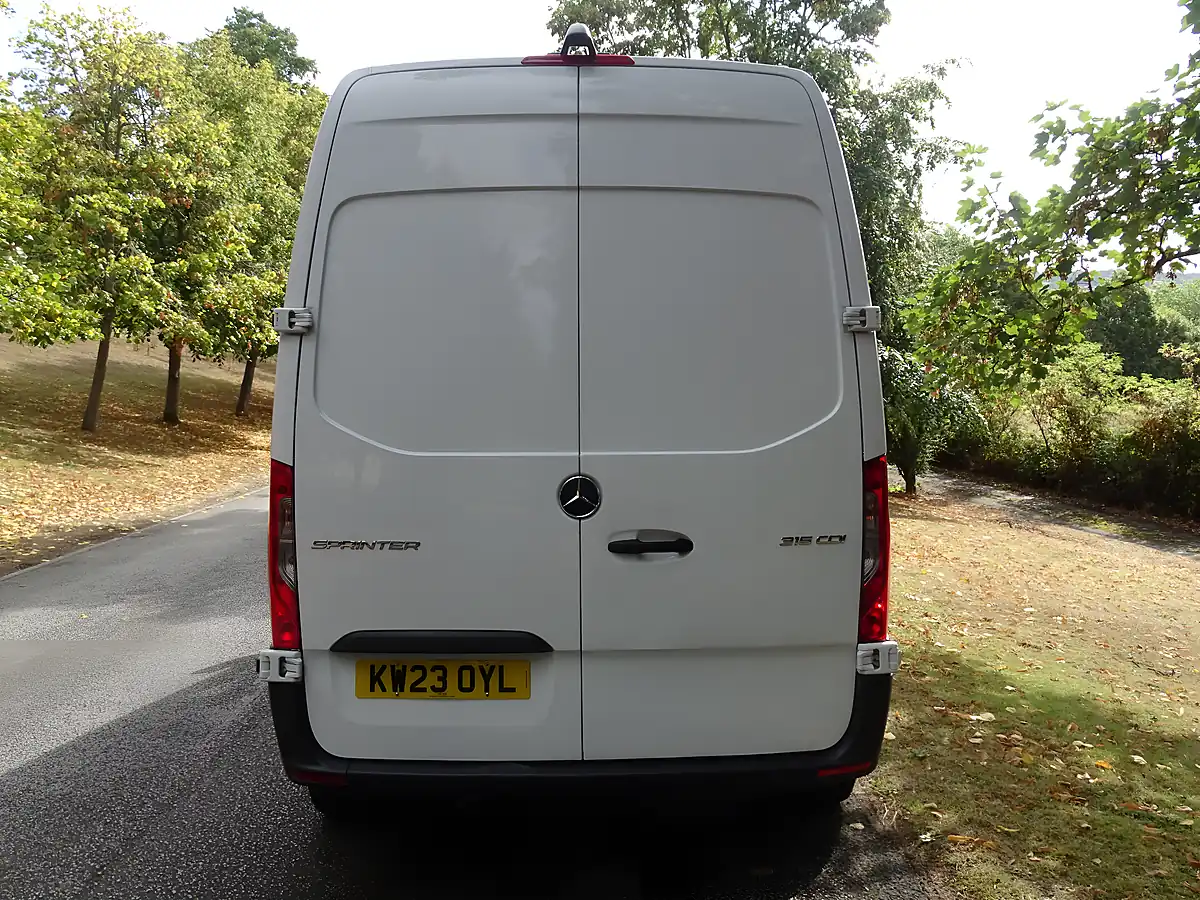 Used 2023 Mercedes Sprinter Premium Arctic White - Interior and Exterior details 4
