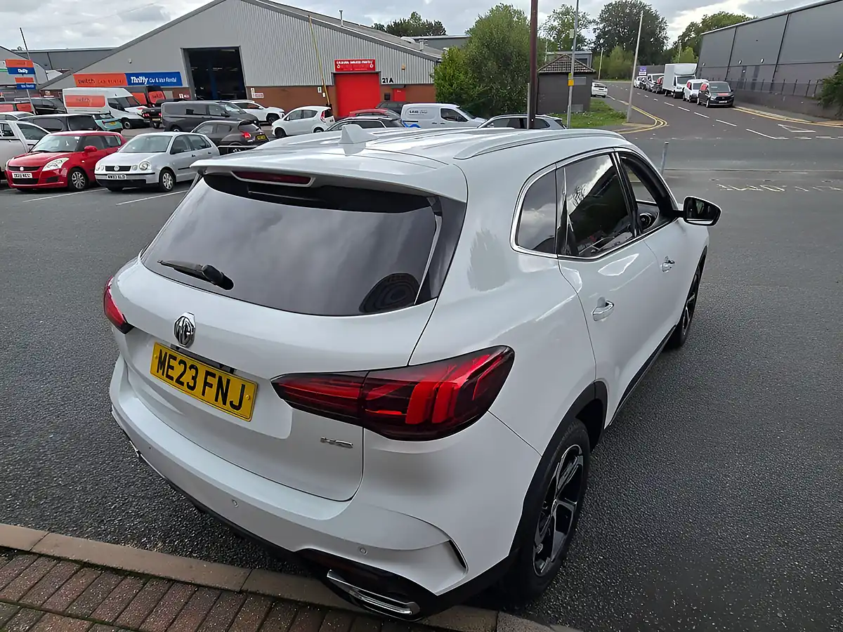 Used 2023 MG HS Trophy Arctic White - Interior and Exterior details 12