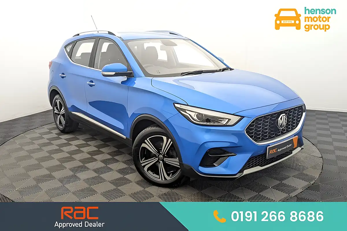 Used 2023 MG MG Zs Excite Blue - Front View