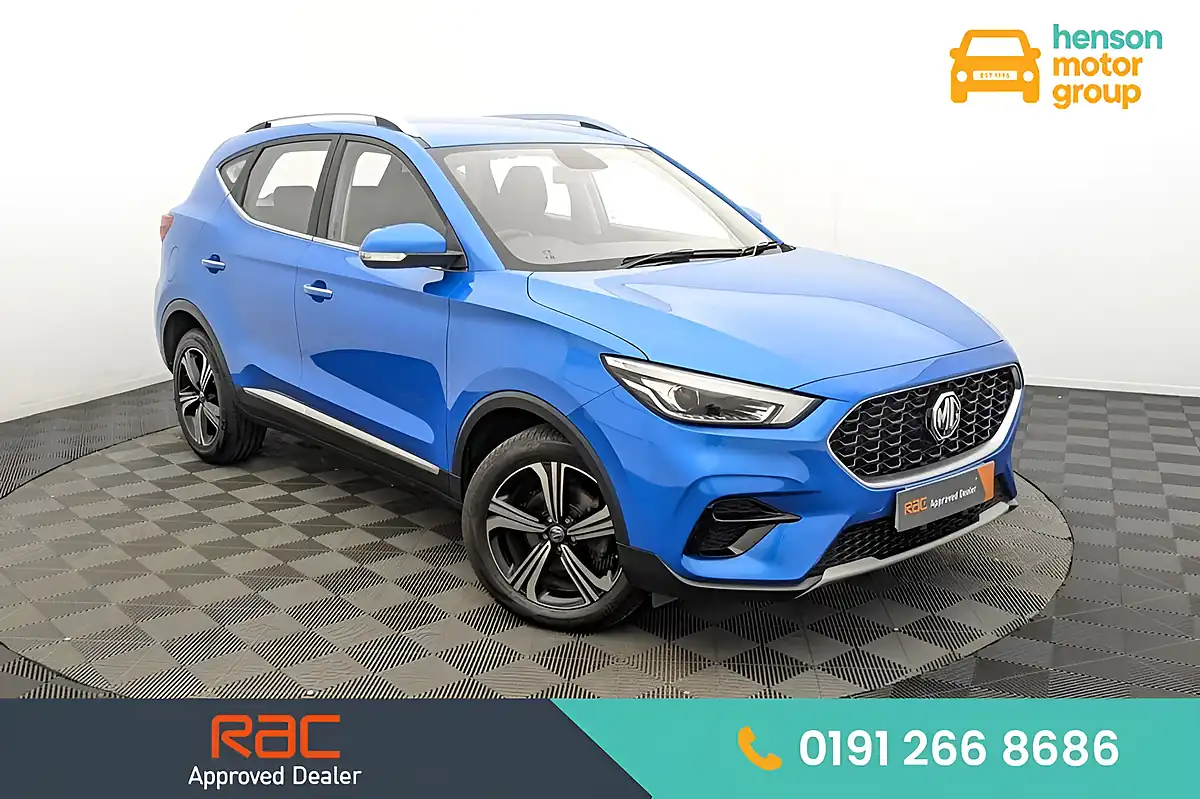 Used 2023 MG MG Zs Excite Blue - Front View