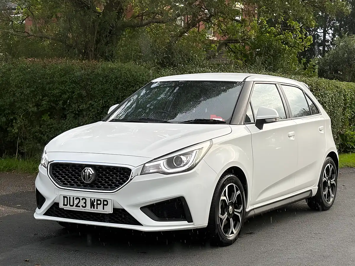 Used 2023 MG MG3 Excite White - Front View
