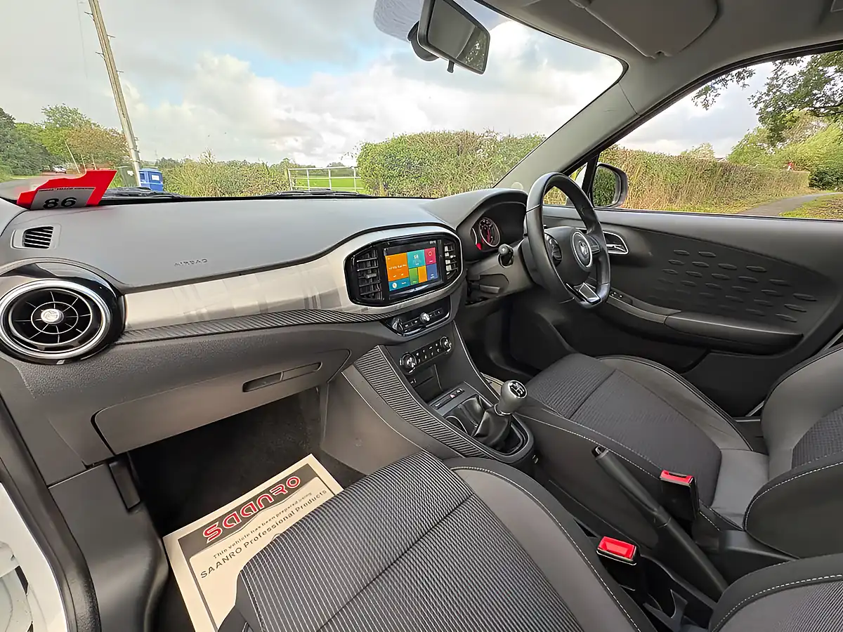 Used 2023 MG MG3 Excite White - Interior and Exterior details 11
