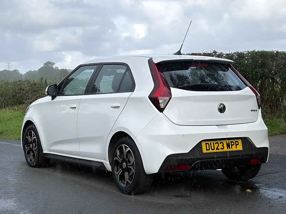 Used 2023 MG MG3 Excite White - Interior and Exterior details 3