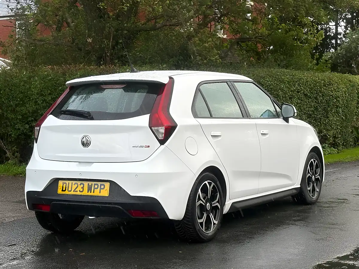 Used 2023 MG MG3 Excite White - Interior and Exterior details 6