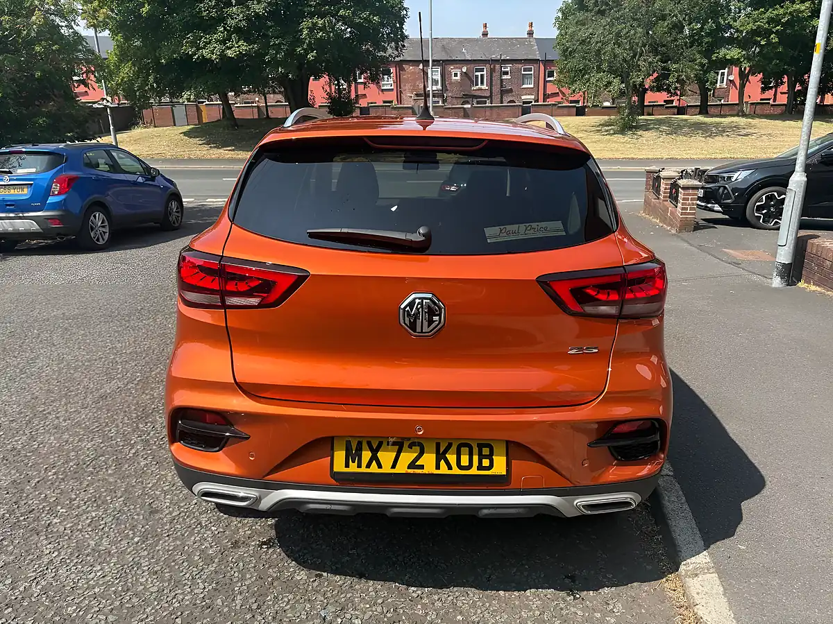 Used 2023 MG Zs Exclusive 5dr Orange - Interior and Exterior details 4