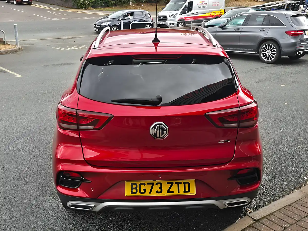 Used 2023 MG ZS Exclusive Dynamic Red - Interior and Exterior details 11