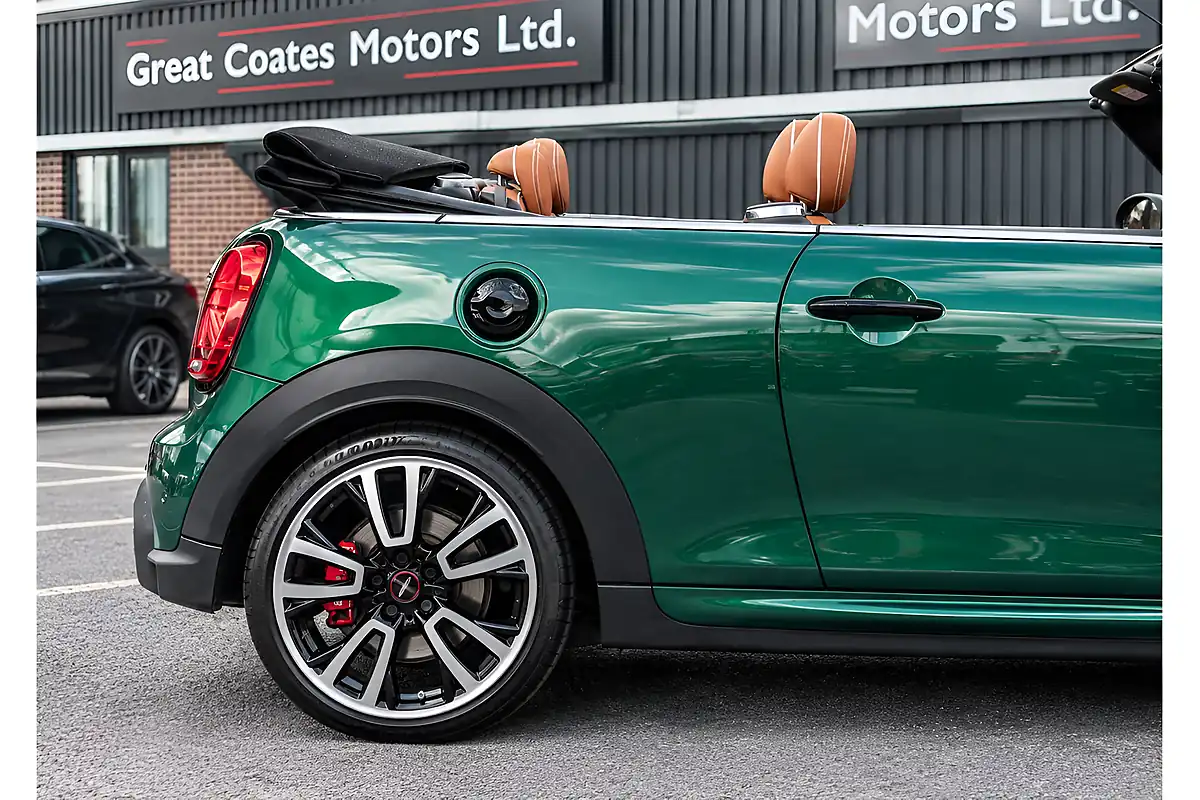 Used 2023 MINI Convertible John Cooper Works British Racing Green Iv - Interior and Exterior details 10