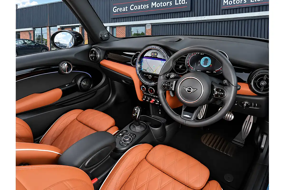 Used 2023 MINI Convertible John Cooper Works British Racing Green Iv - Interior and Exterior details 12