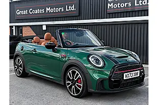 Used 2023 MINI Convertible John Cooper Works British Racing Green Iv - Interior and Exterior details 2