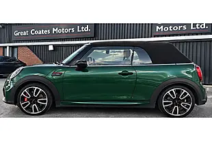 Used 2023 MINI Convertible John Cooper Works British Racing Green Iv - Interior and Exterior details 4