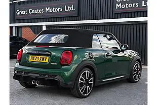 Used 2023 MINI Convertible John Cooper Works British Racing Green Iv - Interior and Exterior details 5