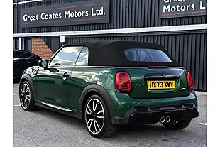 Used 2023 MINI Convertible John Cooper Works British Racing Green Iv - Interior and Exterior details 6