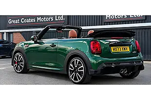 Used 2023 MINI Convertible John Cooper Works British Racing Green Iv - Interior and Exterior details 7