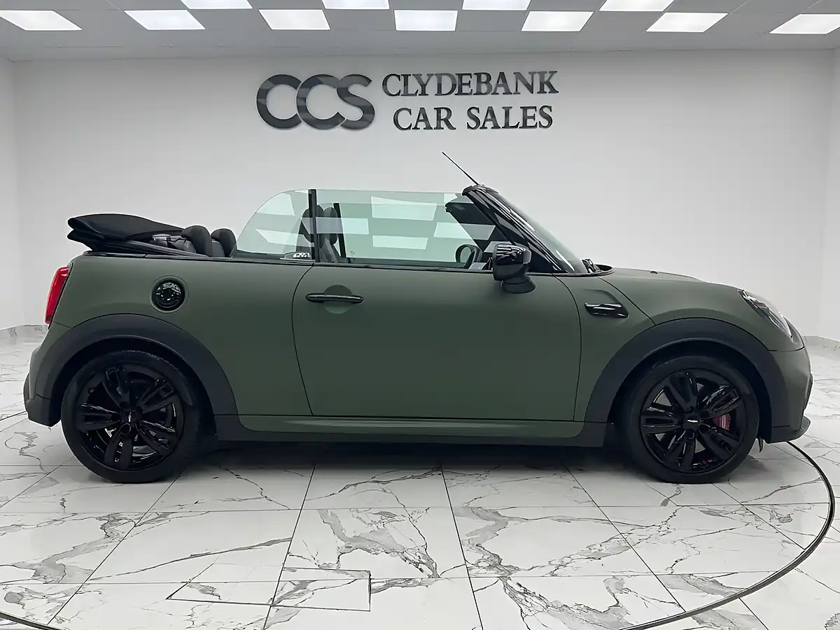 Used 2023 MINI Convertible John Cooper Works Green - Interior and Exterior details 2