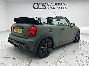 Used 2023 MINI Convertible John Cooper Works Green - Interior and Exterior details 3