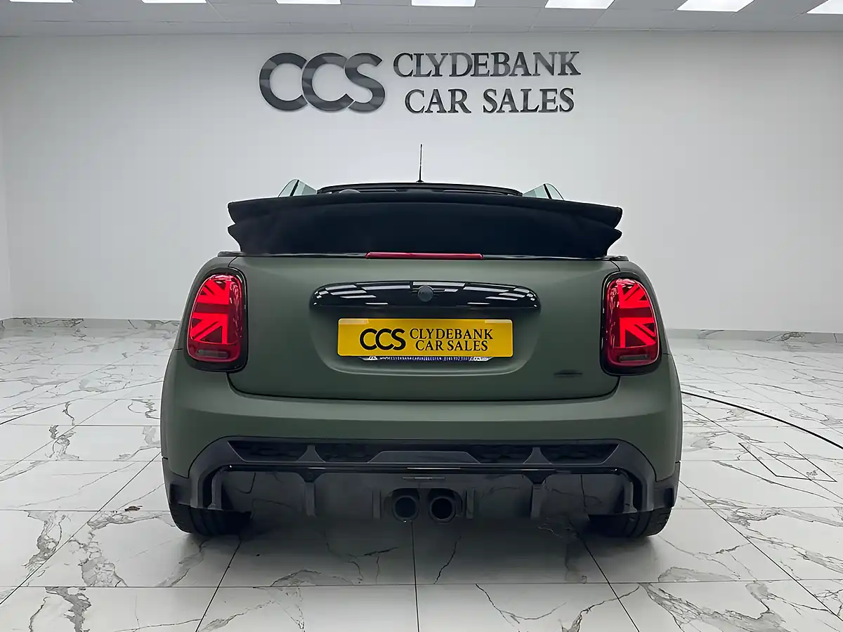 Used 2023 MINI Convertible John Cooper Works Green - Interior and Exterior details 4