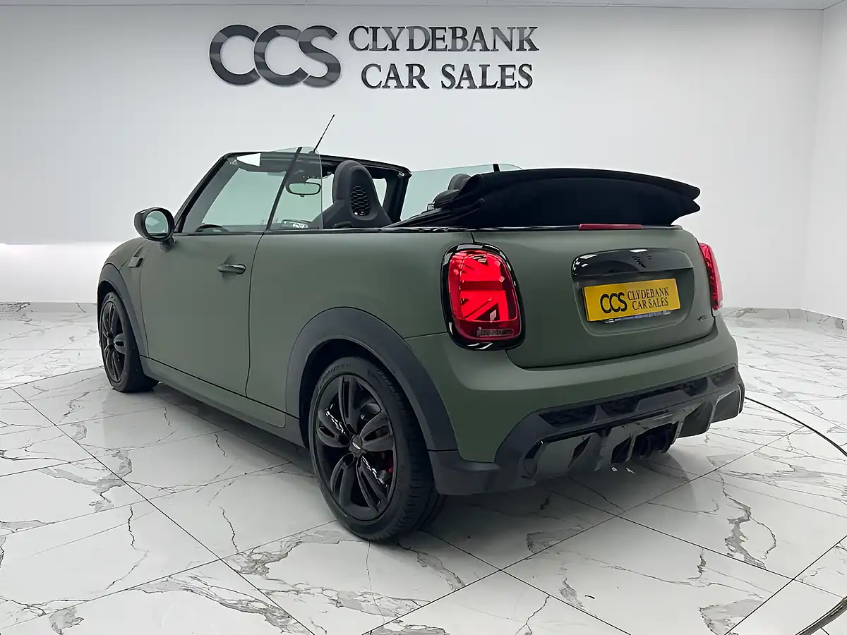 Used 2023 MINI Convertible John Cooper Works Green - Interior and Exterior details 5