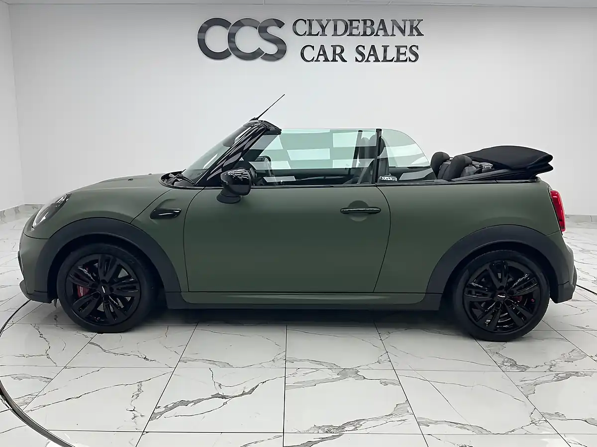 Used 2023 MINI Convertible John Cooper Works Green - Interior and Exterior details 6