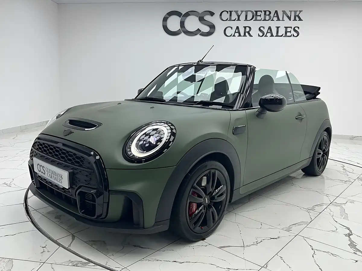 Used 2023 MINI Convertible John Cooper Works Green - Interior and Exterior details 7