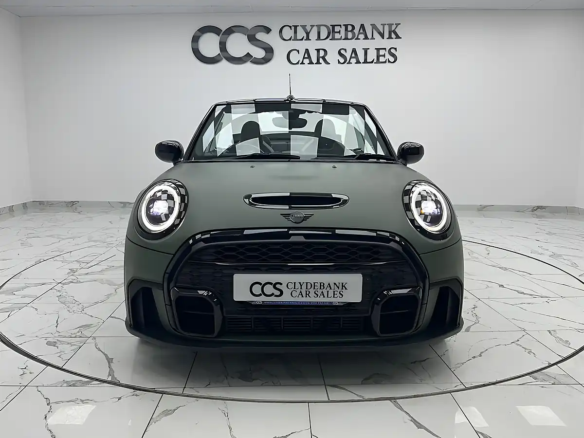 Used 2023 MINI Convertible John Cooper Works Green - Interior and Exterior details 8